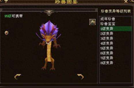 天龙八部傲云苍龙怎么获得（宝宝变异等级分析与灵气资质详解）