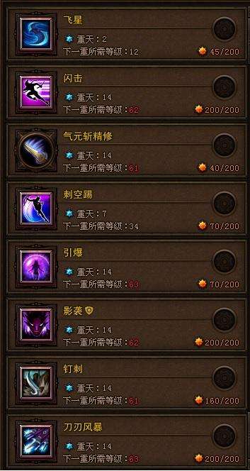 斗战神龙女刺客加点技能图2023（PVE加点方案解析）