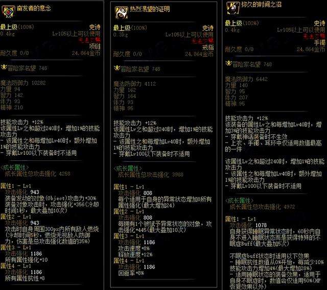 dnfss裝備怎么跨界變換材質(zhì)（附史詩裝備升級、屬性詳解）