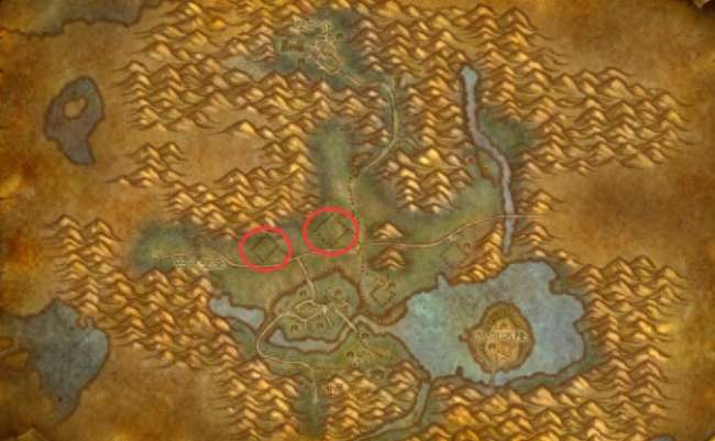 魔兽怀旧服西瘟疫之地任务流程（任务触发、飞行点及矿点介绍）