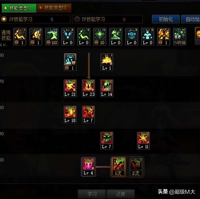 地下城狂战加点推荐和技能介绍（最新110级刷图加点分析）