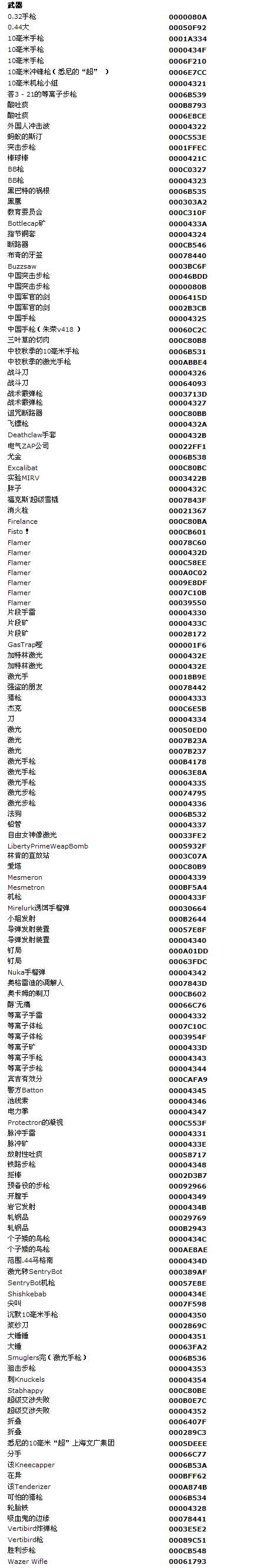 辐射3控制台代码及使用技巧（附打开和调不出来解决方法）