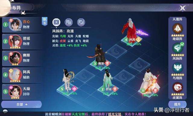 夢幻陣法相克及效果圖解（陣法位置、克制關(guān)系及效果）