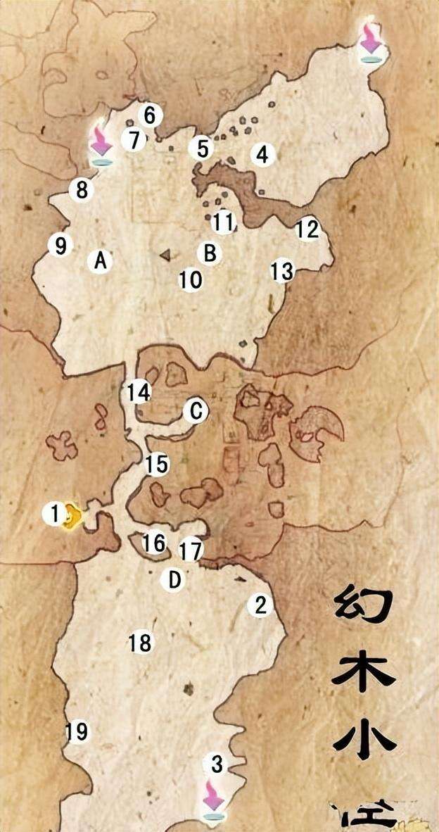 仙剑奇侠传5前传幻木小径地图及位置（超详细地图路线一览）