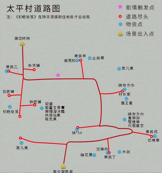 仙劍4迷宮地圖路線詳解（完整版劇情流程和地圖分析）