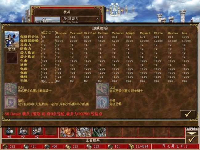 英雄无敌3神之苏醒秘籍详解（各兵种介绍与实力排名分析）