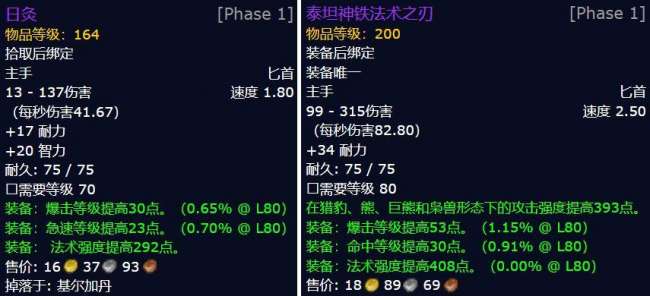 魔兽世界盗贼T6套装属性详解（附80级装备分析推荐）
